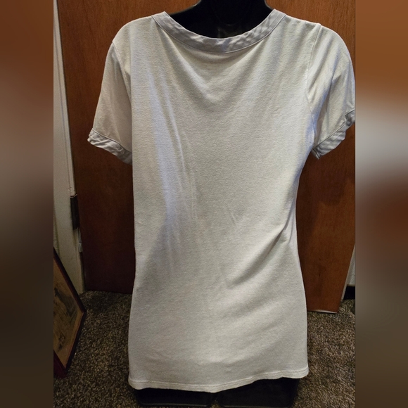 Horny Toad White With Gray Trim Lightweight Short Sleeve Tee SzM - Picture 4 of 6